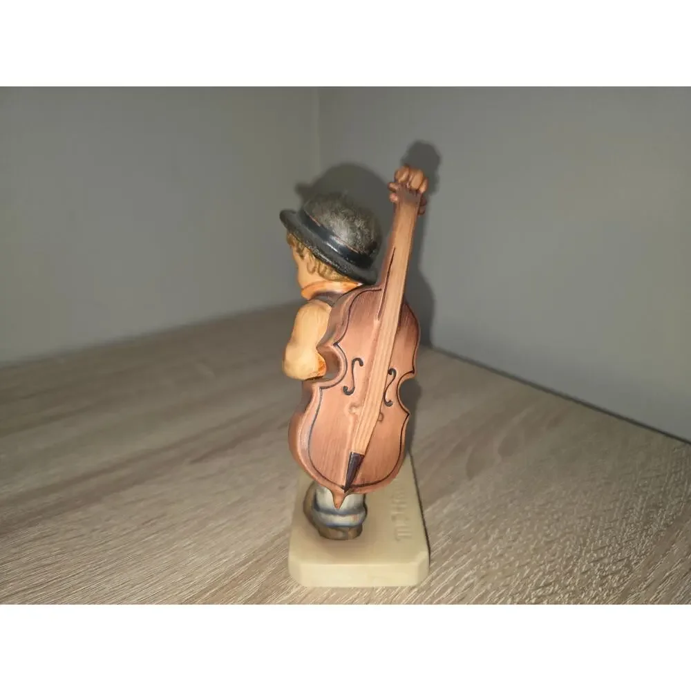 Vintage Hummel Figurine "Little Cellist" TMK 6 #89/1 5.5" Goebel Figure Germany - Picture 5 of 7